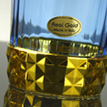 Design "Parison 6/Colors + Fascia Rombi Oro + Filo oro"