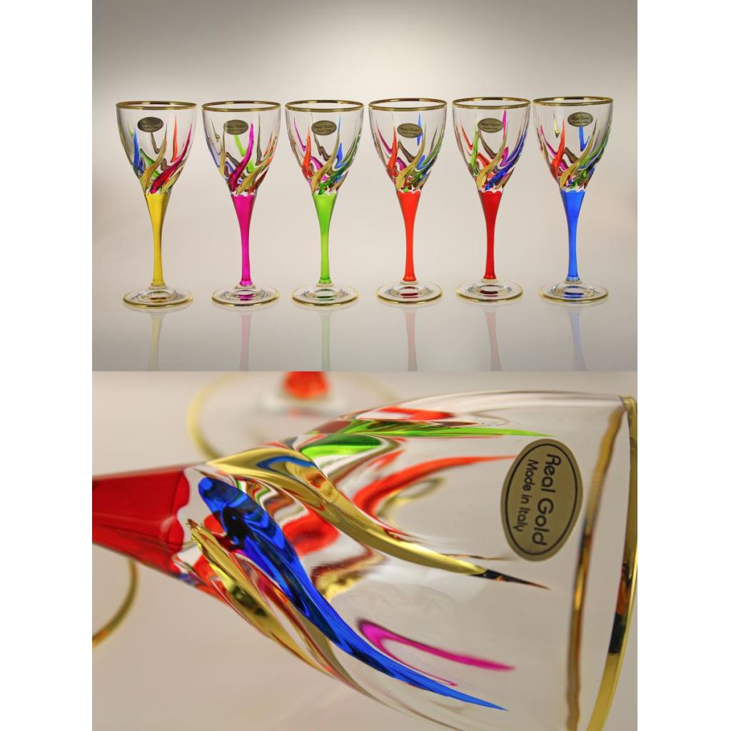 Design "4 Lance Colori + 4 Lance Oro"